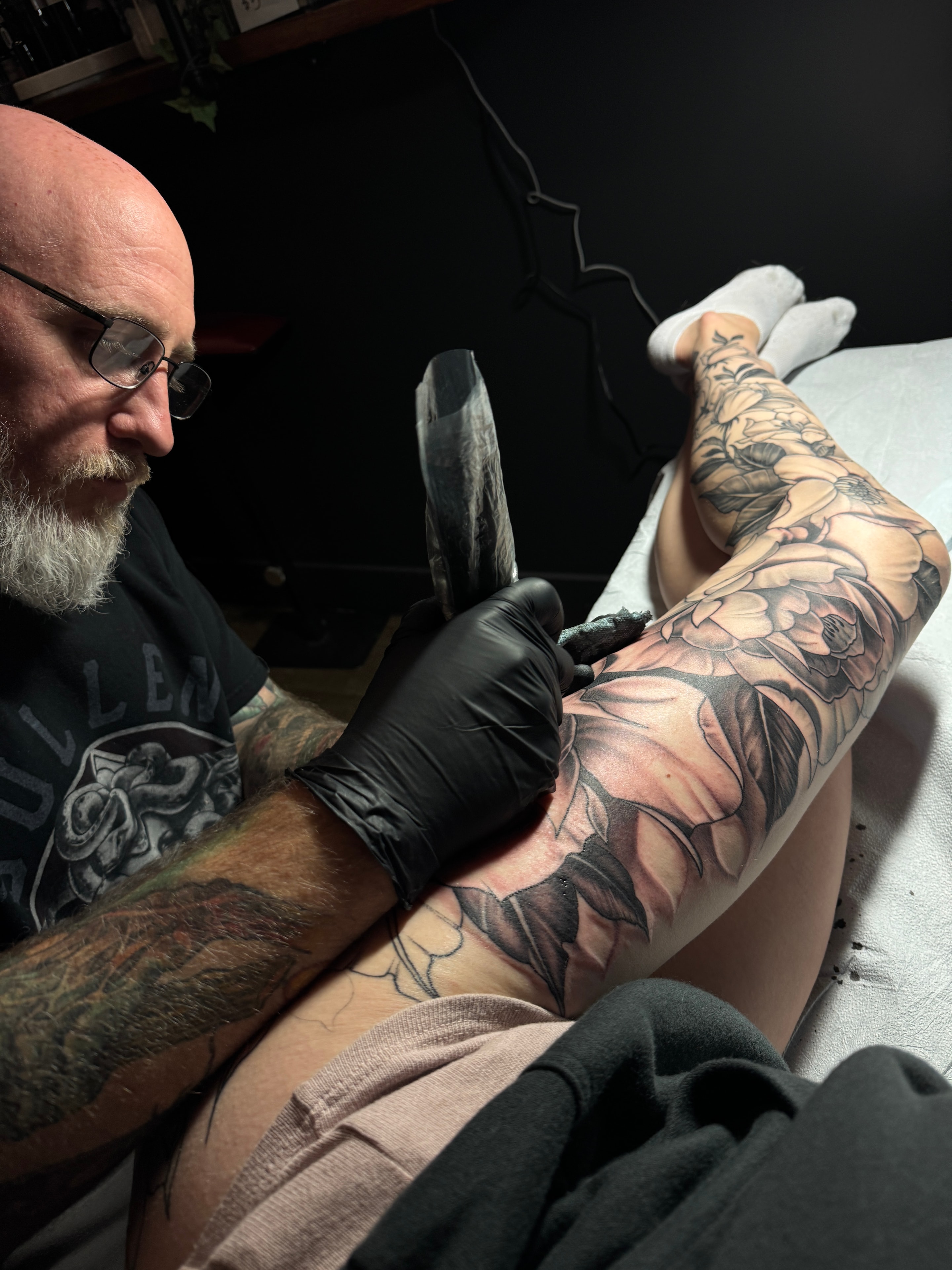 Tattoo studio — custom tattoo work